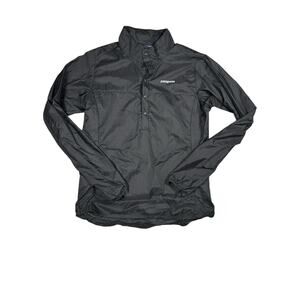 Patagonia Womens Size Small Houdini Button Pullover Wind Rain Packable Light